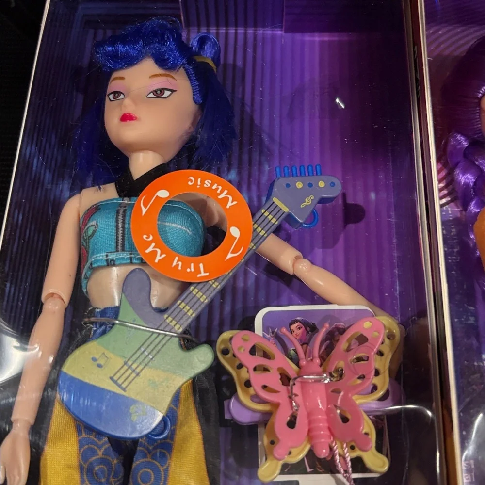 SINGING K-Pop Demon Hunters 3 Fashion Dolls Musical NIB‎